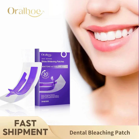 Purple Teeth Whitening Strips - Everyday Pocket Glow